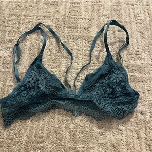 3/$15 Victoria's Secret Teal strappy Lace Bralette
